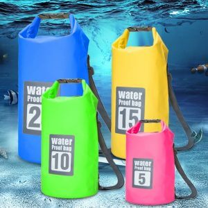 Geantă/ Rucsac Impermeabil pentru Înot - 15L Galben