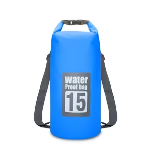 Geantă/ Rucsac Impermeabil pentru Înot - 15L Albastru