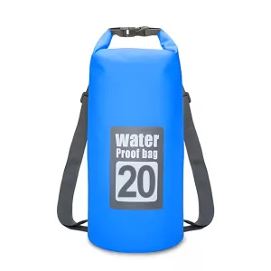 Geantă/ Rucsac Impermeabil pentru Înot - 20L Albastru
