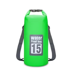Geantă/ Rucsac Impermeabil pentru Înot - 15L Verde