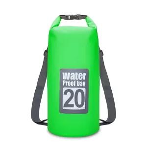Geantă/ Rucsac Impermeabil pentru Înot - 20L Verde