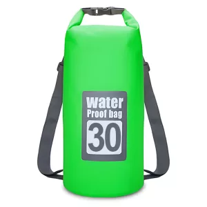 Geantă/ Rucsac Impermeabil pentru Înot - 30L Verde