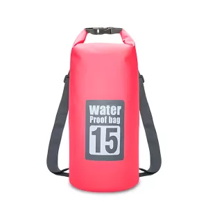 Geantă/ Rucsac Impermeabil pentru Înot - 15L Roz
