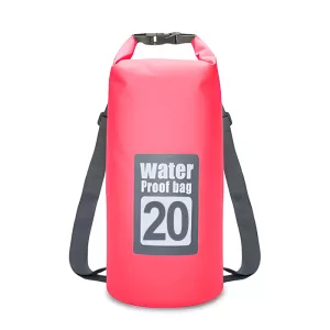 Geantă/ Rucsac Impermeabil pentru Înot - 20L Roz
