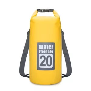 Geantă/ Rucsac Impermeabil pentru Înot - 20L Galben