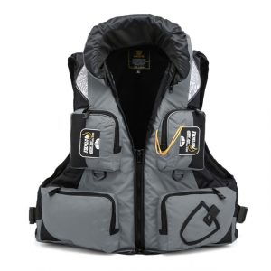 Vesta de Salvare pentru Caiac Kayak Life Jacket Buoyancy Aid - Gri, XXL