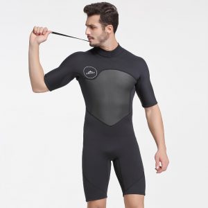 Costum de neopren pentru bărbați cu mânecă scurtă