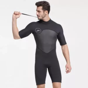 Costum de neopren pentru bărbați cu mânecă scurtă