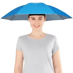 Pălărie de ploaie cu umbrelă portabilă pentru exterior