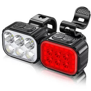 lumină LED pentru bicicletă, lumină bicicletă, lumină pentru bicicletă, lampă bicicletă, lampă pentru bicicletă, lumină USB pentru bicicletă, lumină ciclu, lumină spate bicicletă, lumină față bicicletă, lumină bicicletă reîncărcabilă
