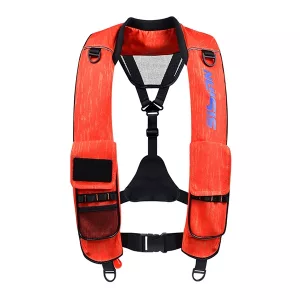 Vesta de Salvare Gonflabilă Automată pentru Adulți - Portocală