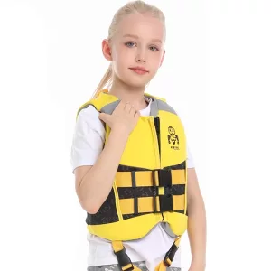 Vesta de Salvare din Neopren pentru Copii - Galben