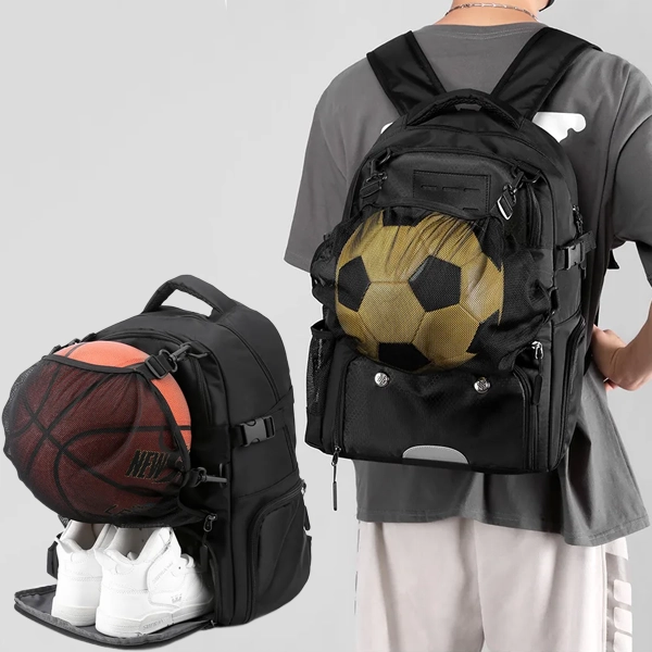 rucsac sport, geantă de fotbal, rucsac de fotbal, rucsac cu compartiment pentru încălțăminte