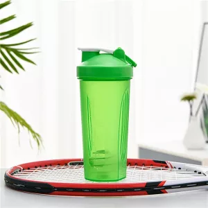 Sticlă Shaker pentru Proteine pentru Sală - Verde