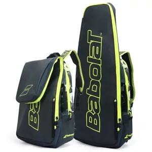 Rucsac pentru Rachetă de Tenis și Geantă Pickleball - Negru