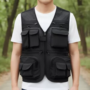 fishing vest, fly fishing vest, fishing mesh vest, fishing vest with pockets
