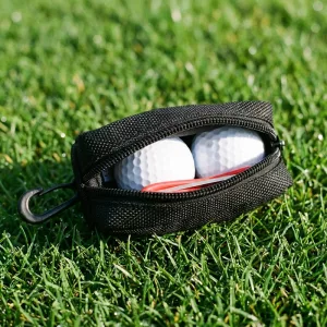 golf ball pouch, golf ball bag